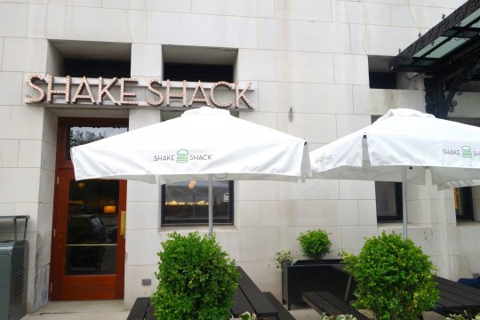 CAA Shake Shack outdoor seating