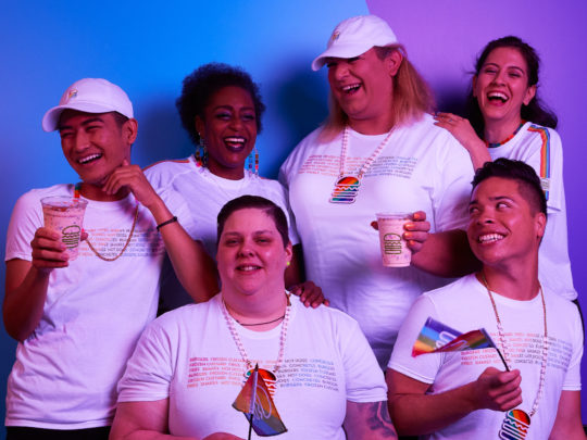 Shake Shack Pride Team Group Shot